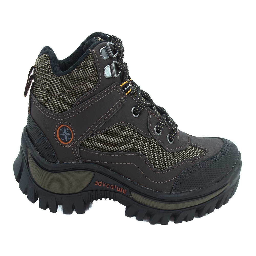 Coturno Infantil Menino Fiocco Fd104 - Marrom