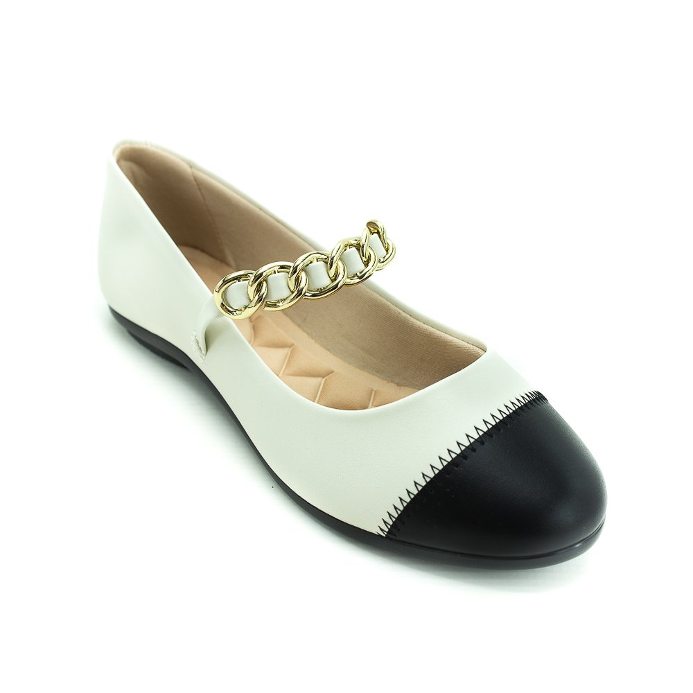 Sapatilha Feminina Moleca 5094.1651 - Branco
