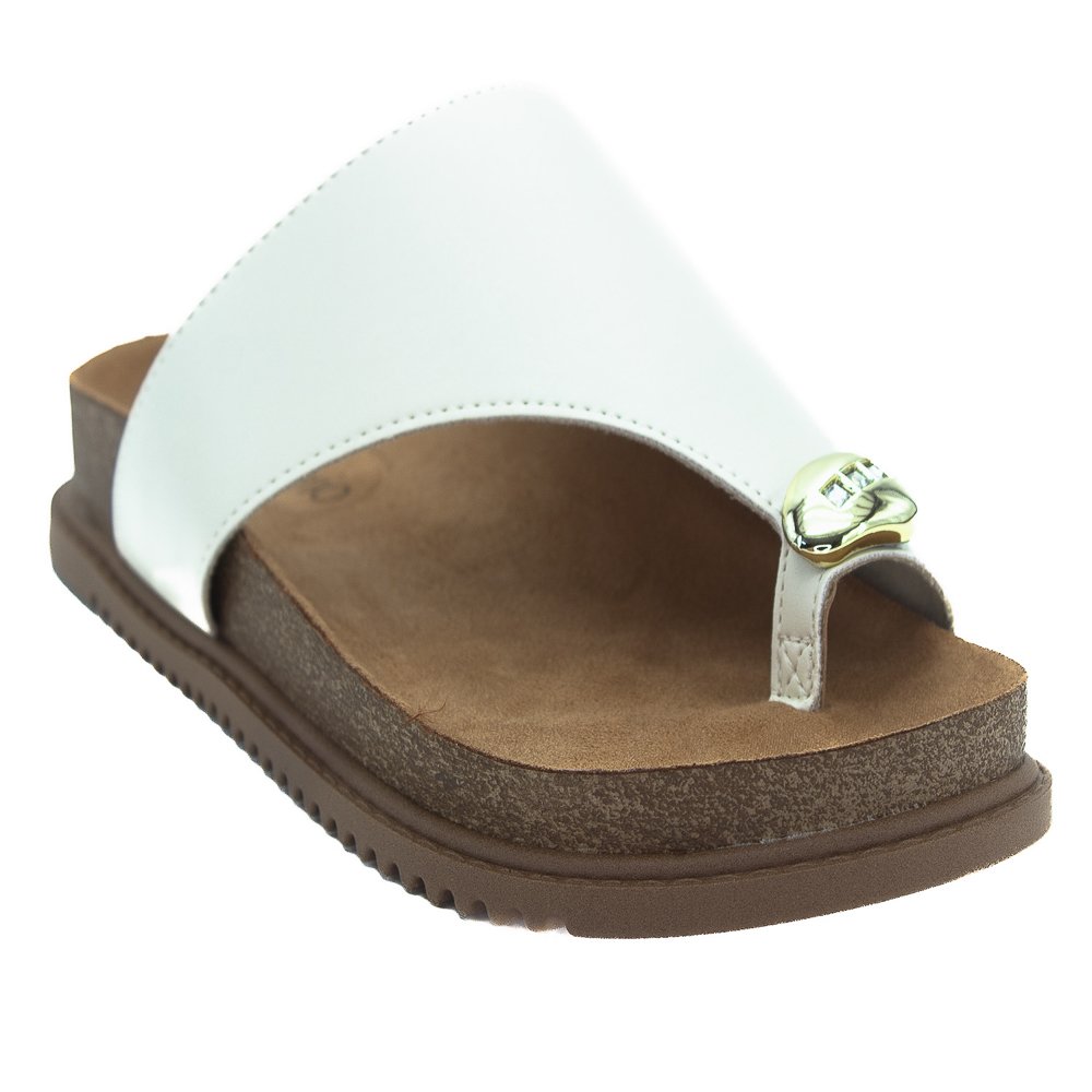 Papete Feminina Beira Rio 8524.110 - Branco Branco 2