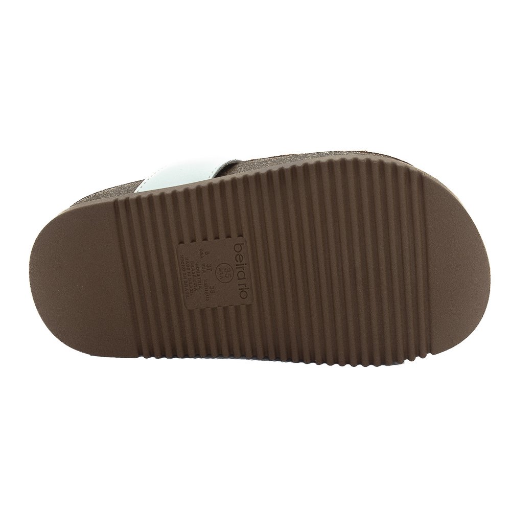 Papete Feminina Beira Rio 8524.110 - Branco Branco 4