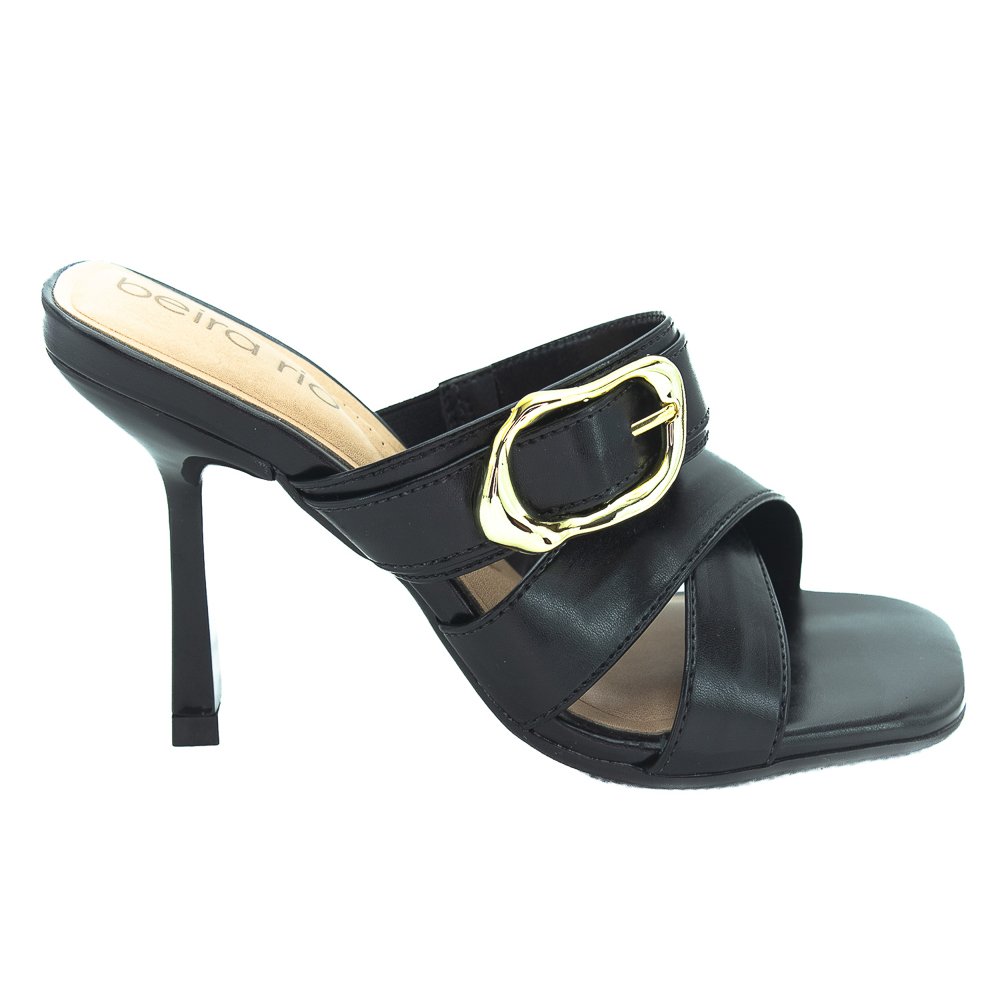 Tamanco Feminino Beira Rio 8490.317 - Preto