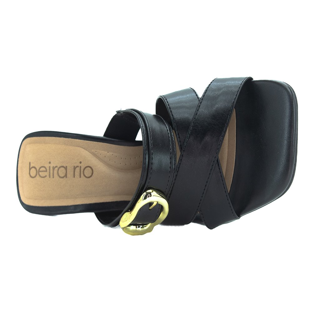 Tamanco Feminino Beira Rio 8490.317 - Preto Preto 5