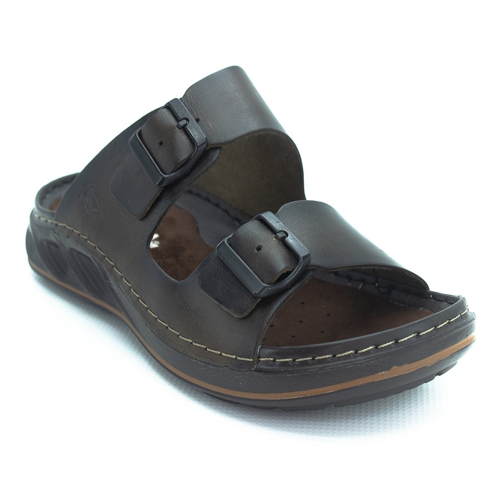 Chinelo Masculino Pegada 134106-03 - Marrom Marrom 2