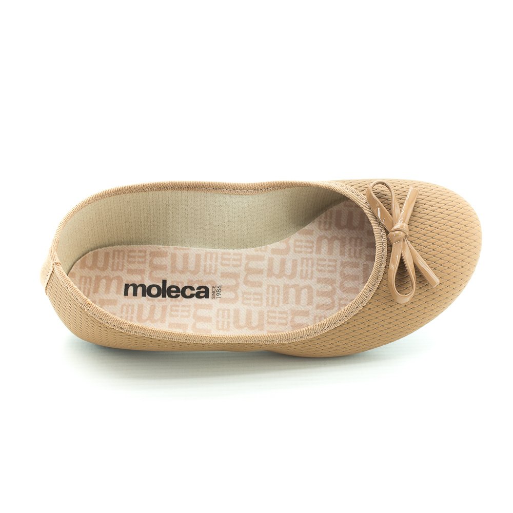 Sapatilha Feminina Moleca 5726.115 - Nude Bege 5