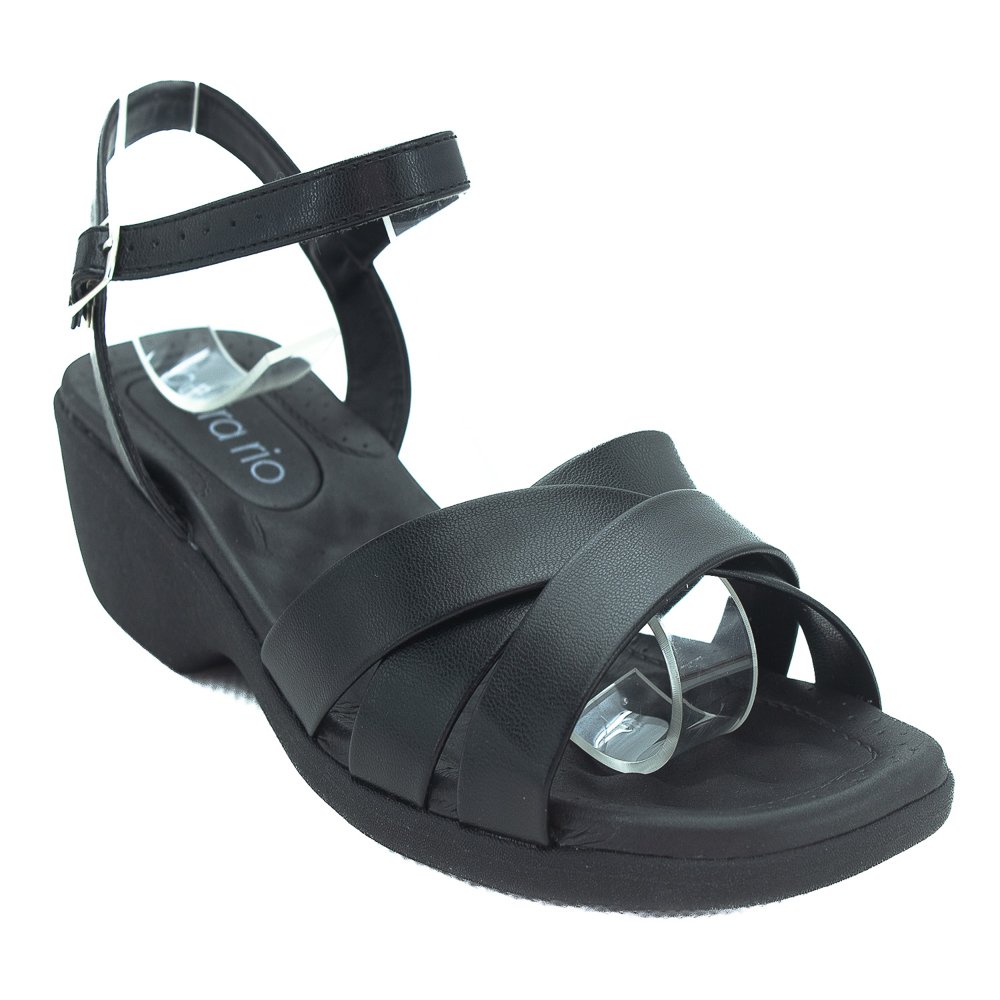 Sandália Feminina Beira Rio 8527.111 - Preto Preto 2