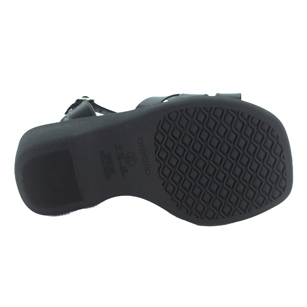 Sandália Feminina Beira Rio 8527.111 - Preto Preto 4