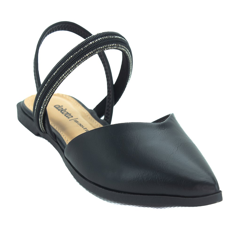 Sapatilha Feminina Dakota D0214.0003 - Preto Preto 2