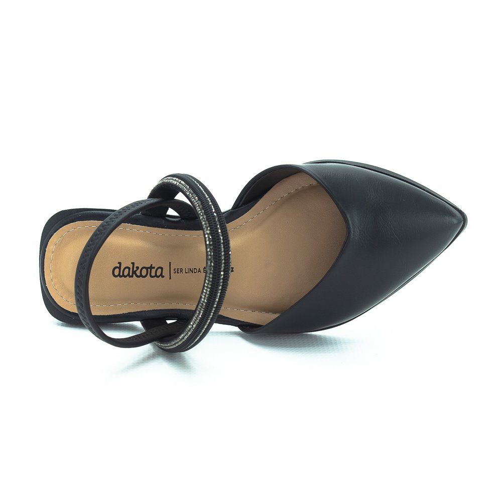 Sapatilha Feminina Dakota D0214.0003 - Preto Preto 5