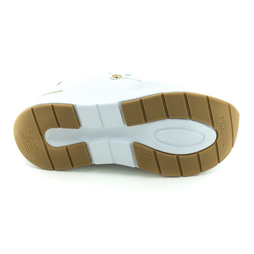 Tênis Feminino Modare 7394.103 - Branco Branco 4