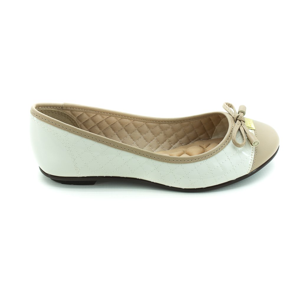 Sapatilha Feminina Moleca 5027.1407 - Branco