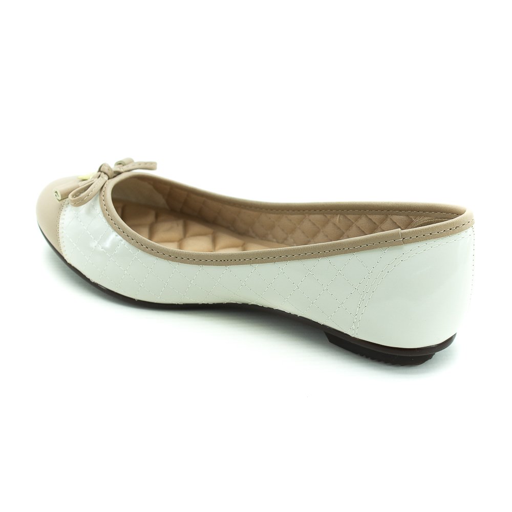 Sapatilha Feminina Moleca 5027.1407 - Branco Branco 3