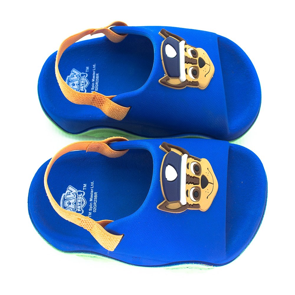 Chinelo Infantil Menino Grendene Patrulha Canina - Azul Azul 2