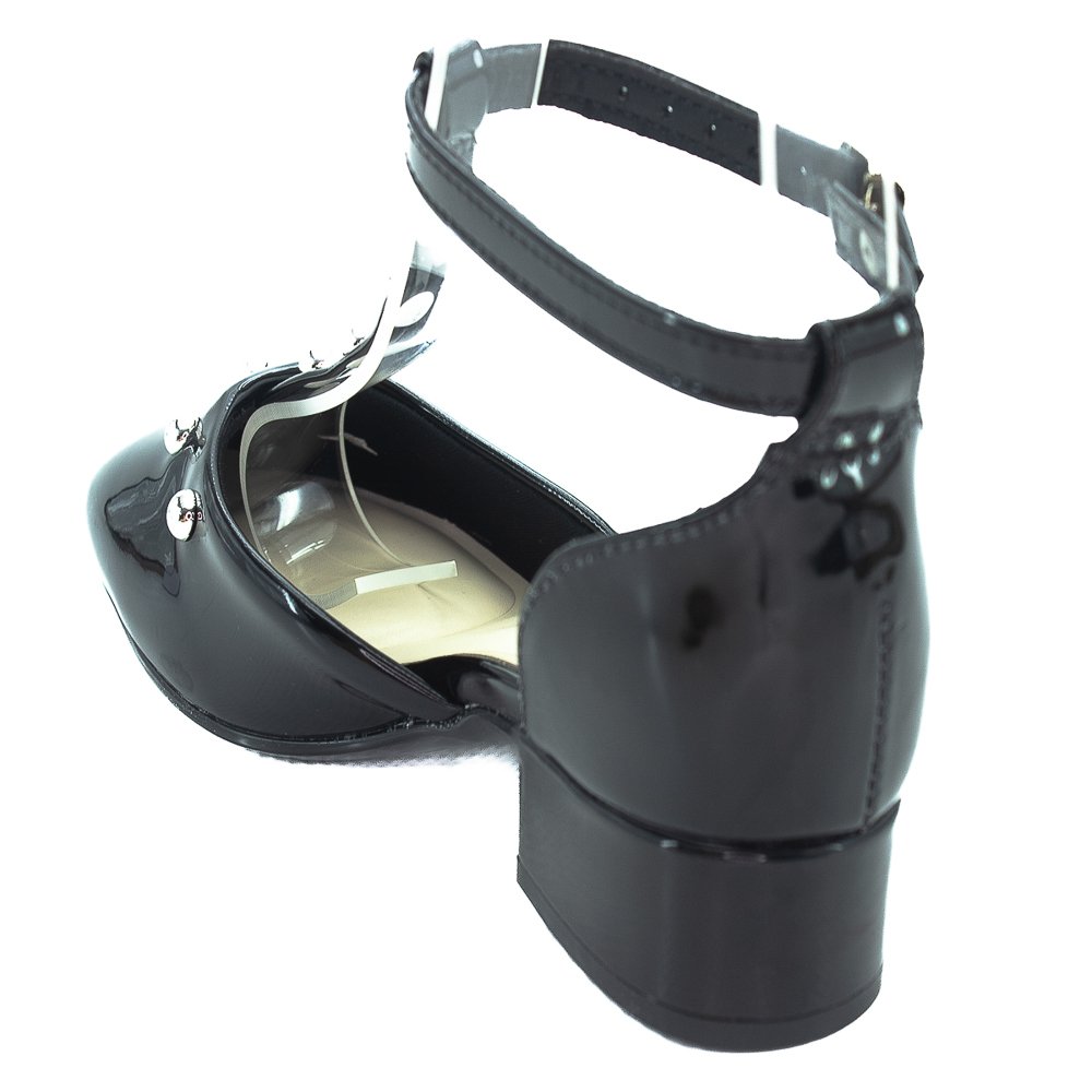 Sapato Infantil Menina Molekinha 2585.102 - Preto Preto 3