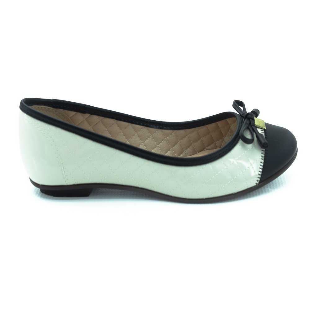 Sapatilha Feminina Moleca 5027.1407 - Branco