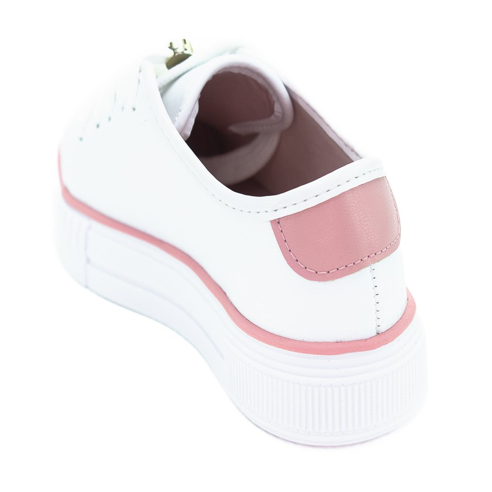 Tênis Infantil Menina Molekinha 2565.113 - Branco Branco 3