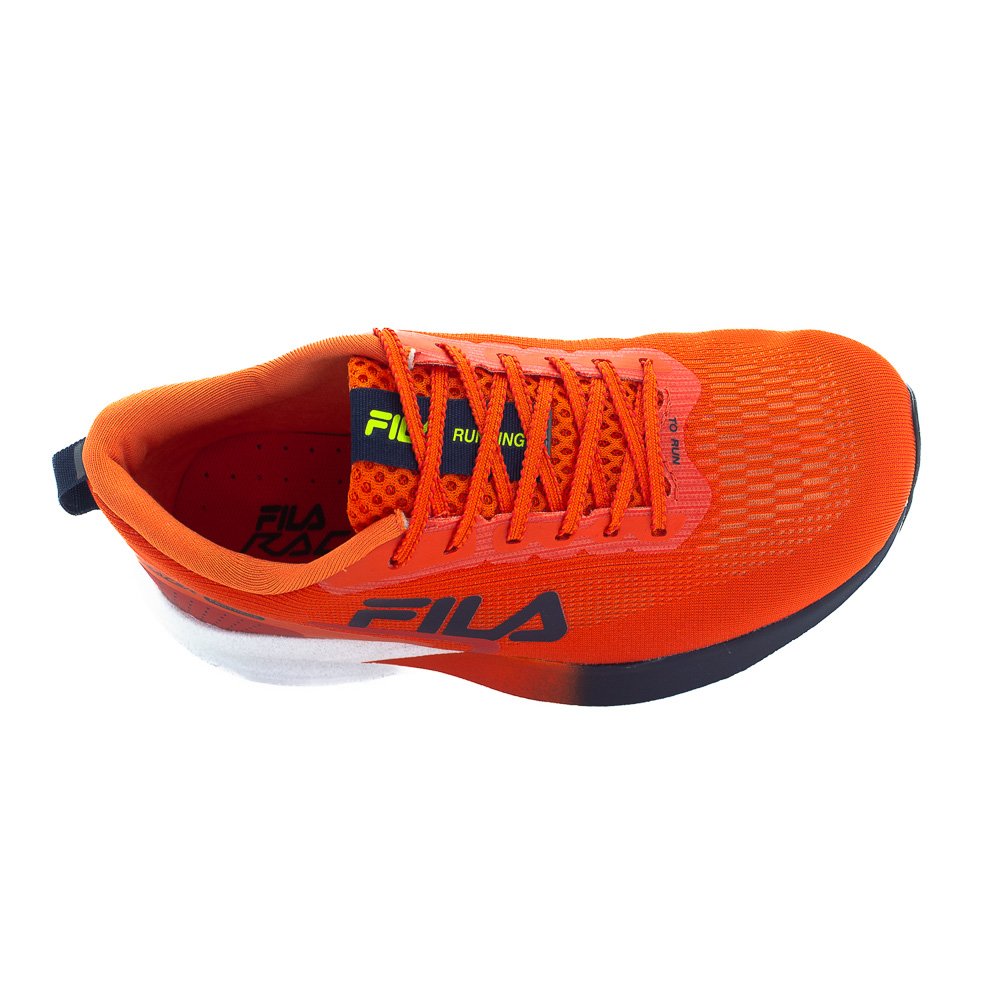 Tênis Masculino Fila Racer Fastpace - Laranja Laranja 5