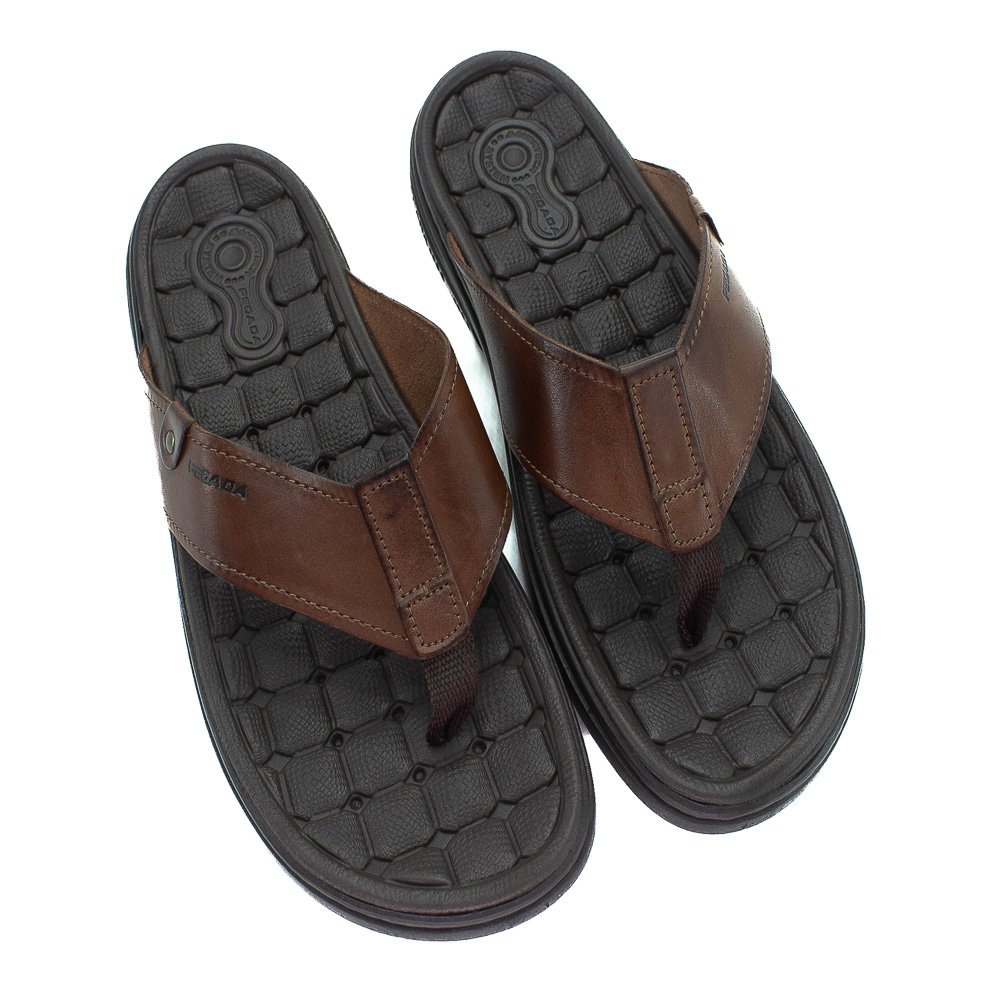 Chinelo Masculino Pegada 131281-01 - Marrom