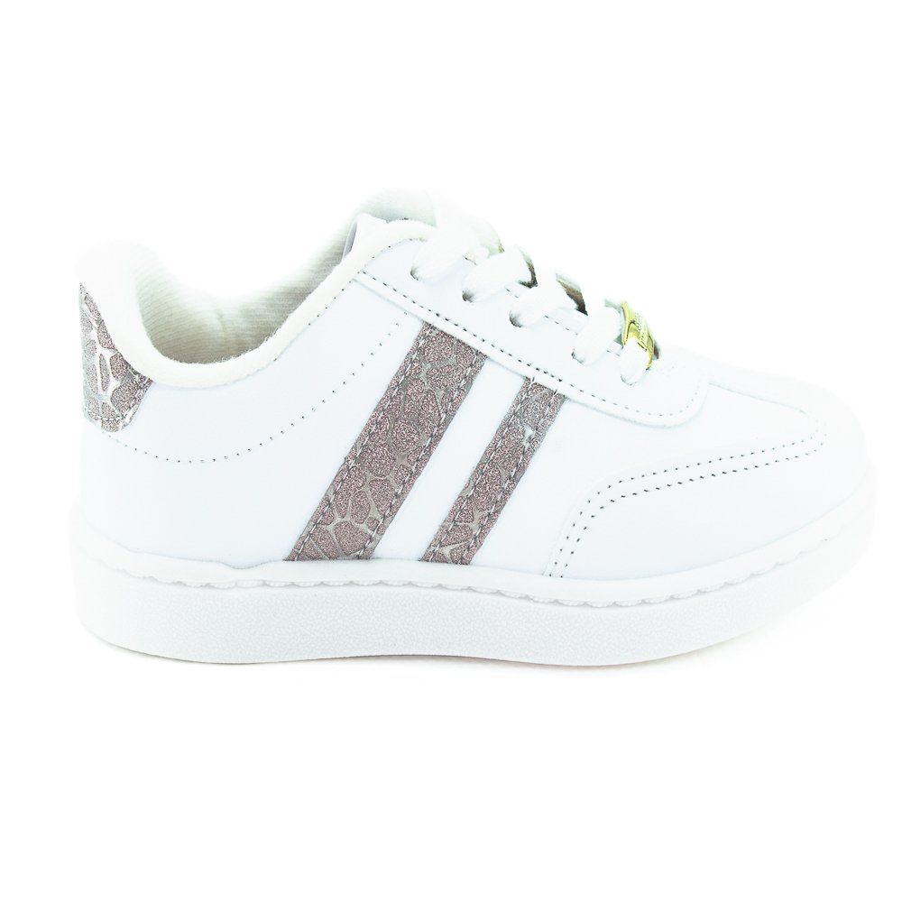 Tênis Infantil Menina Molekinha 2574.108 - Branco
