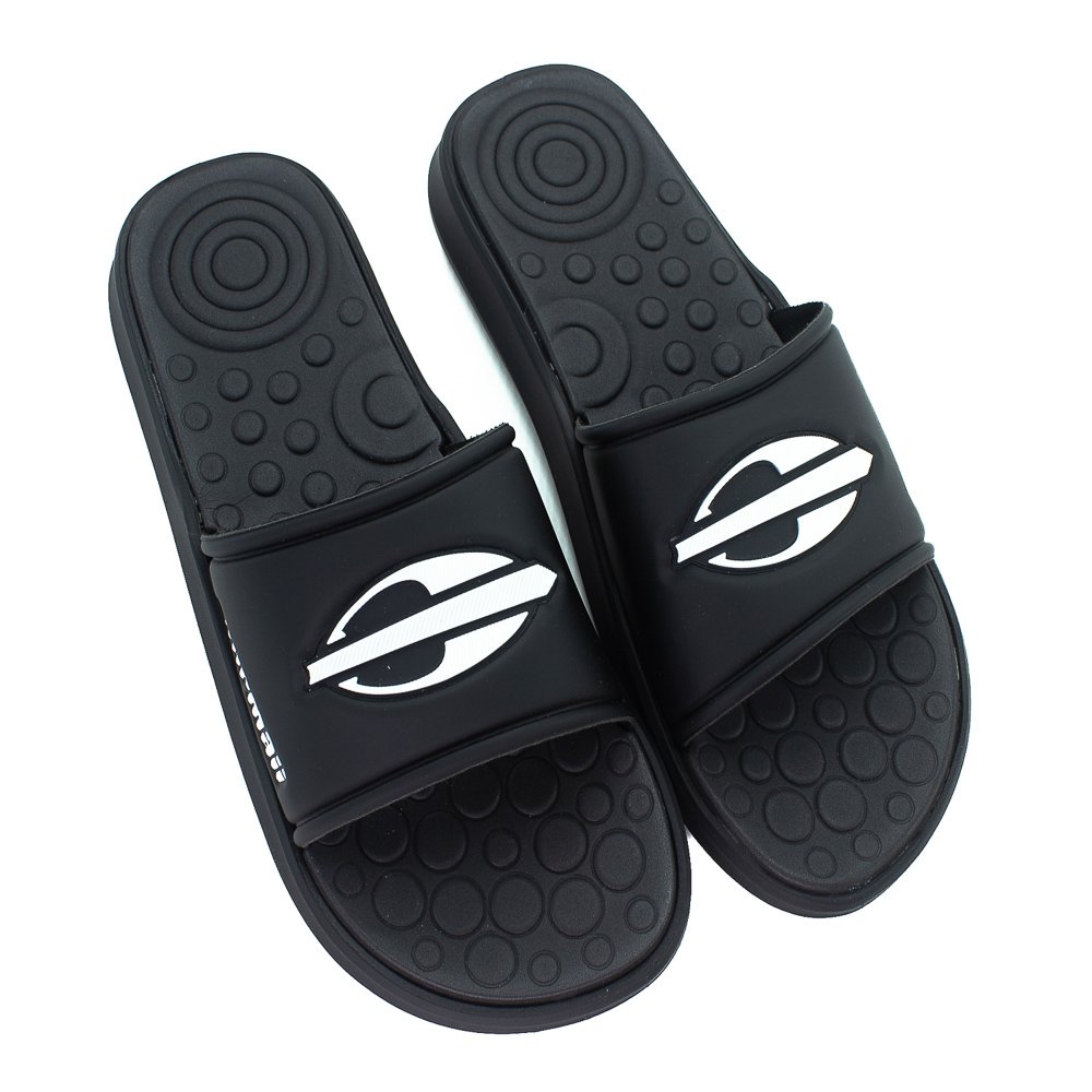 Chinelo Masculino Mormaii Quiver Pr - Preto