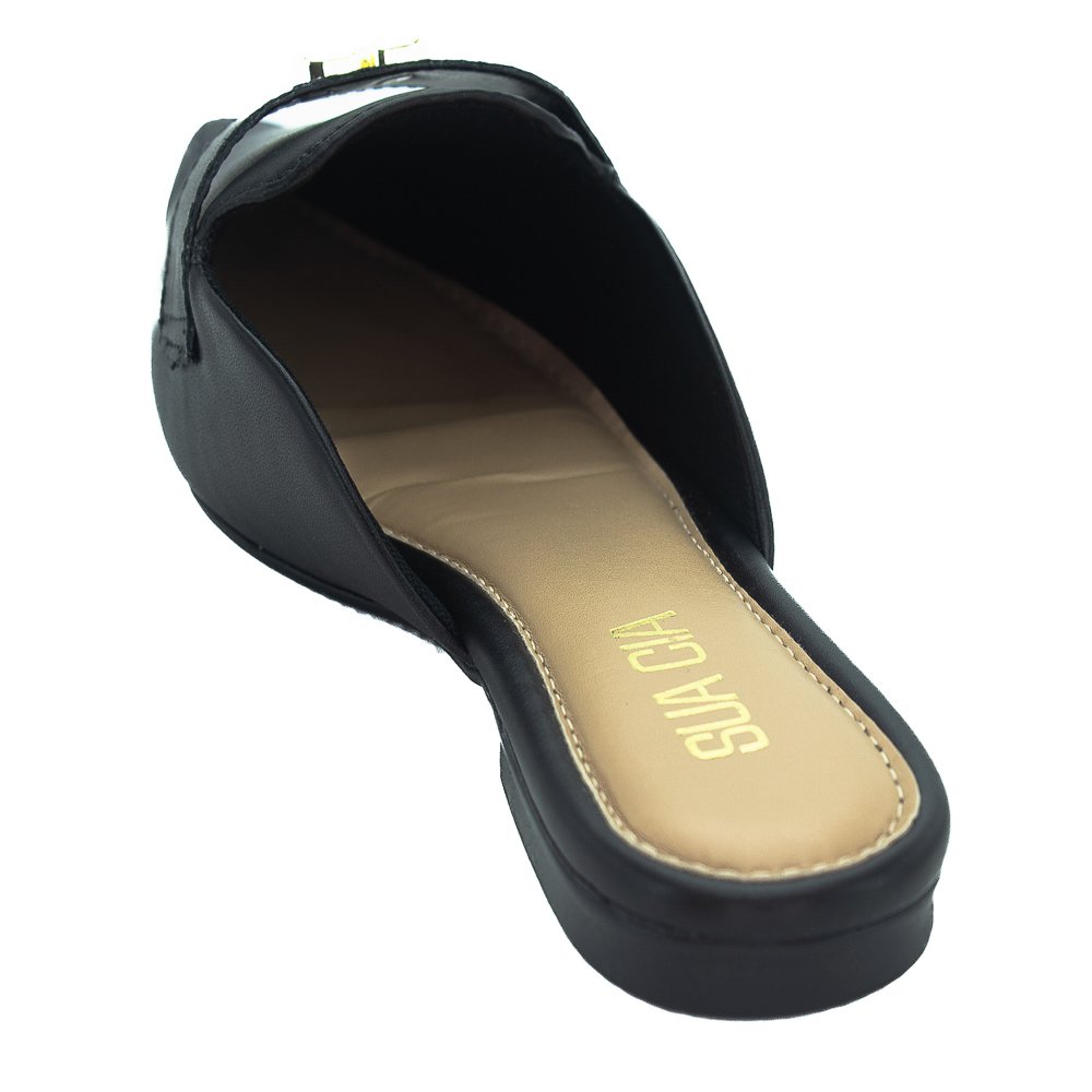 Mule Feminino Sua Cia 8189.16019 - Preto Preto 3