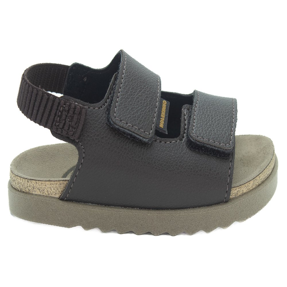 Sandália Infantil Menino Molekinho 2636.103 - Marrom