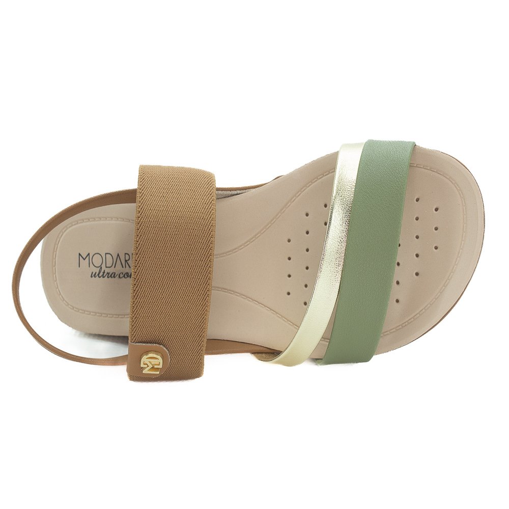 Sandália Feminina Modare 7125.233 - Marrom Marrom 5