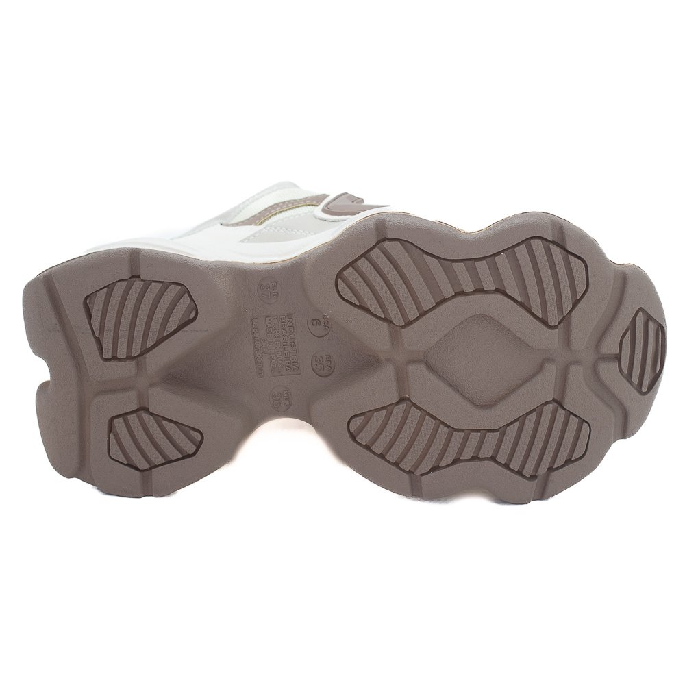 Tênis Feminino Via Marte 158-023-18 - Marrom Marrom 4