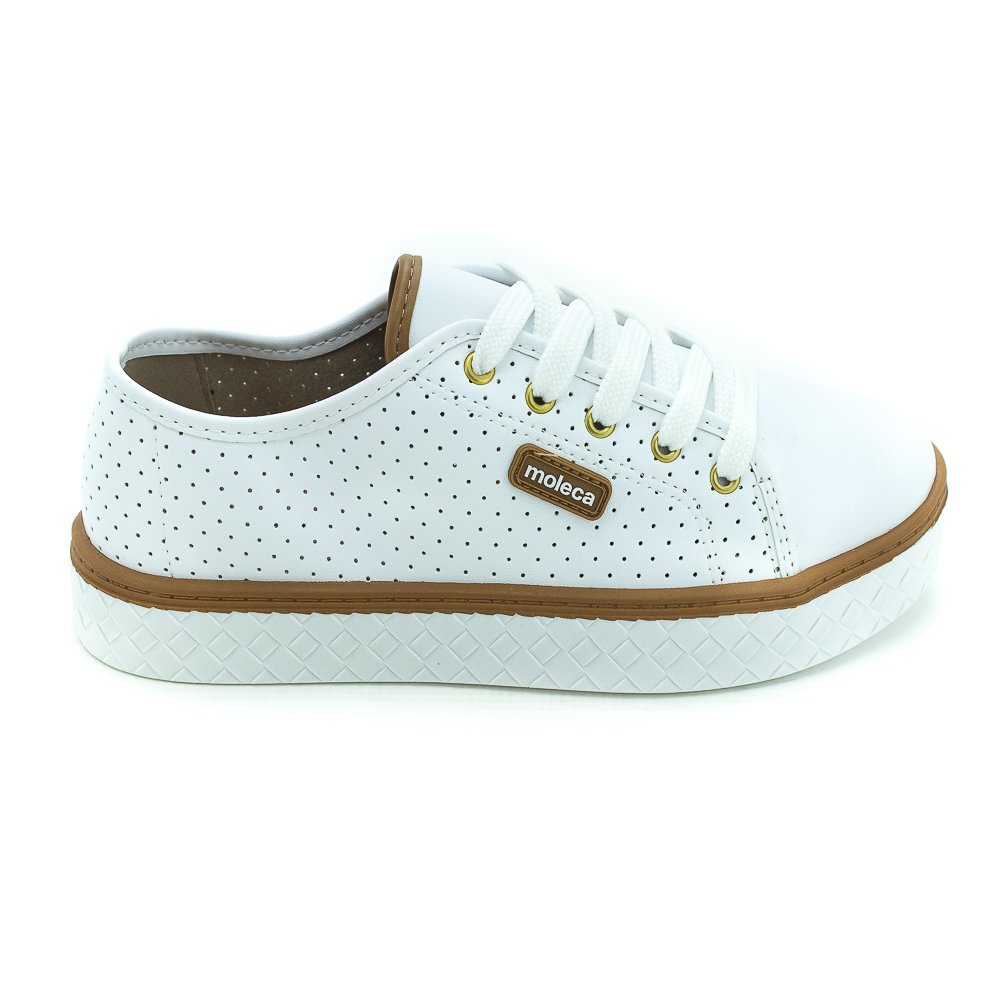 Tênis Feminino Moleca 5712.205 - Branco