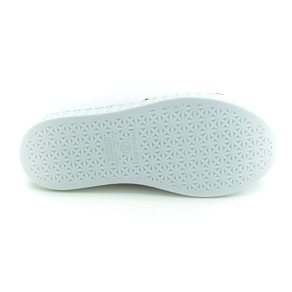 Tênis Feminino Moleca 5712.205 - Branco Branco 4