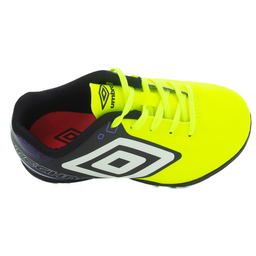 Chuteira Society Infantil Menino Umbro Techno II Jr - Amarelo Amarelo 5
