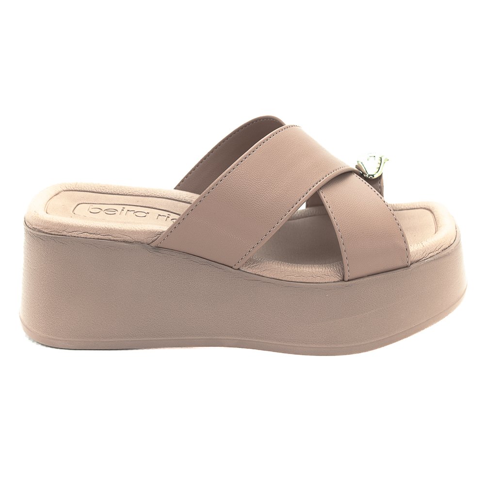 Tamanco Feminino Beira Rio 8530.114 - Nude