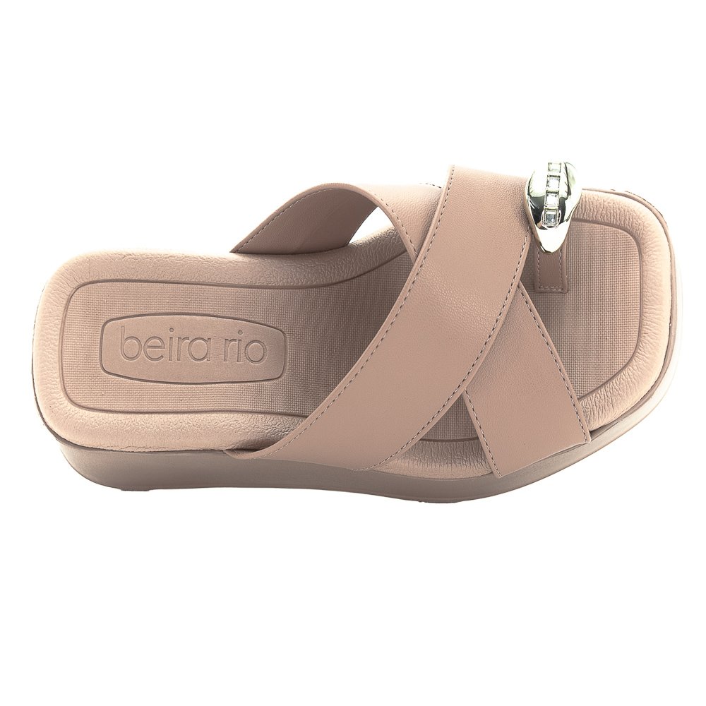 Tamanco Feminino Beira Rio 8530.114 - Nude Bege 5