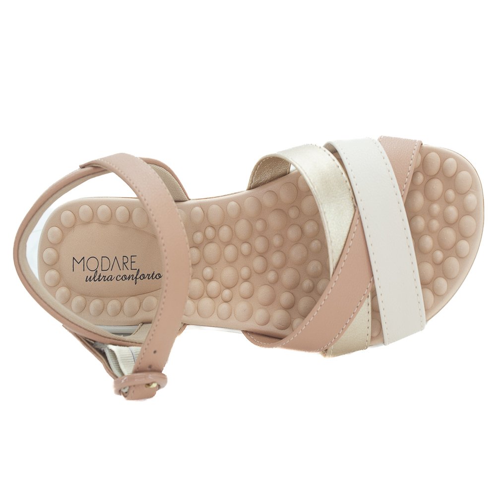 Sandália Feminina Modare 7142.124 - Nude Bege 5