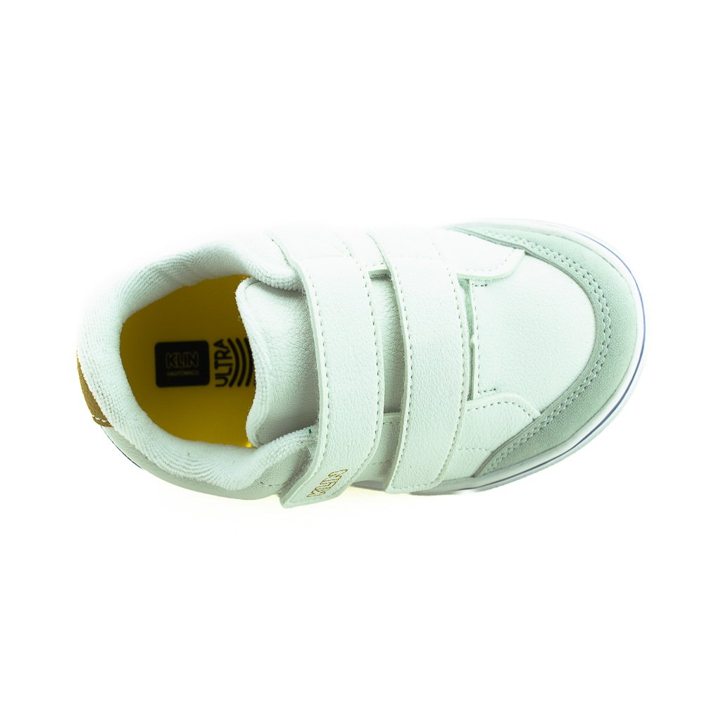 Tênis Infantil Menino Klin Freestyle Mini - Branco Branco 5