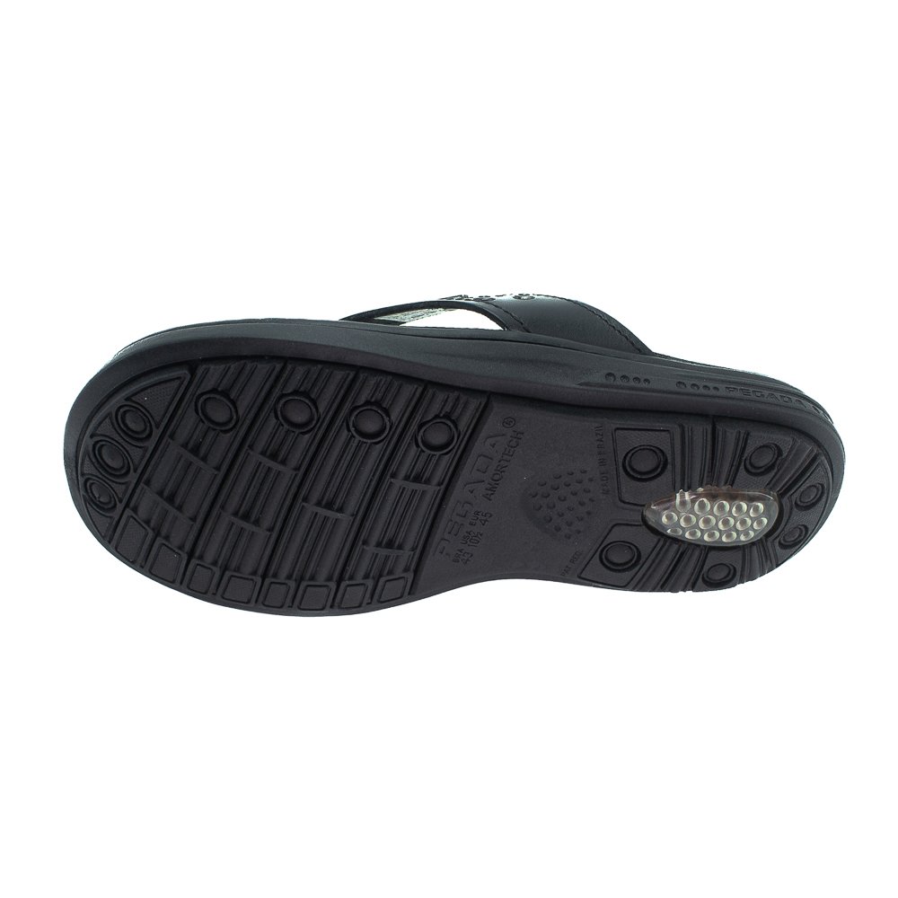 Chinelo Masculino Pegada 131221-03 - Preto Preto 4