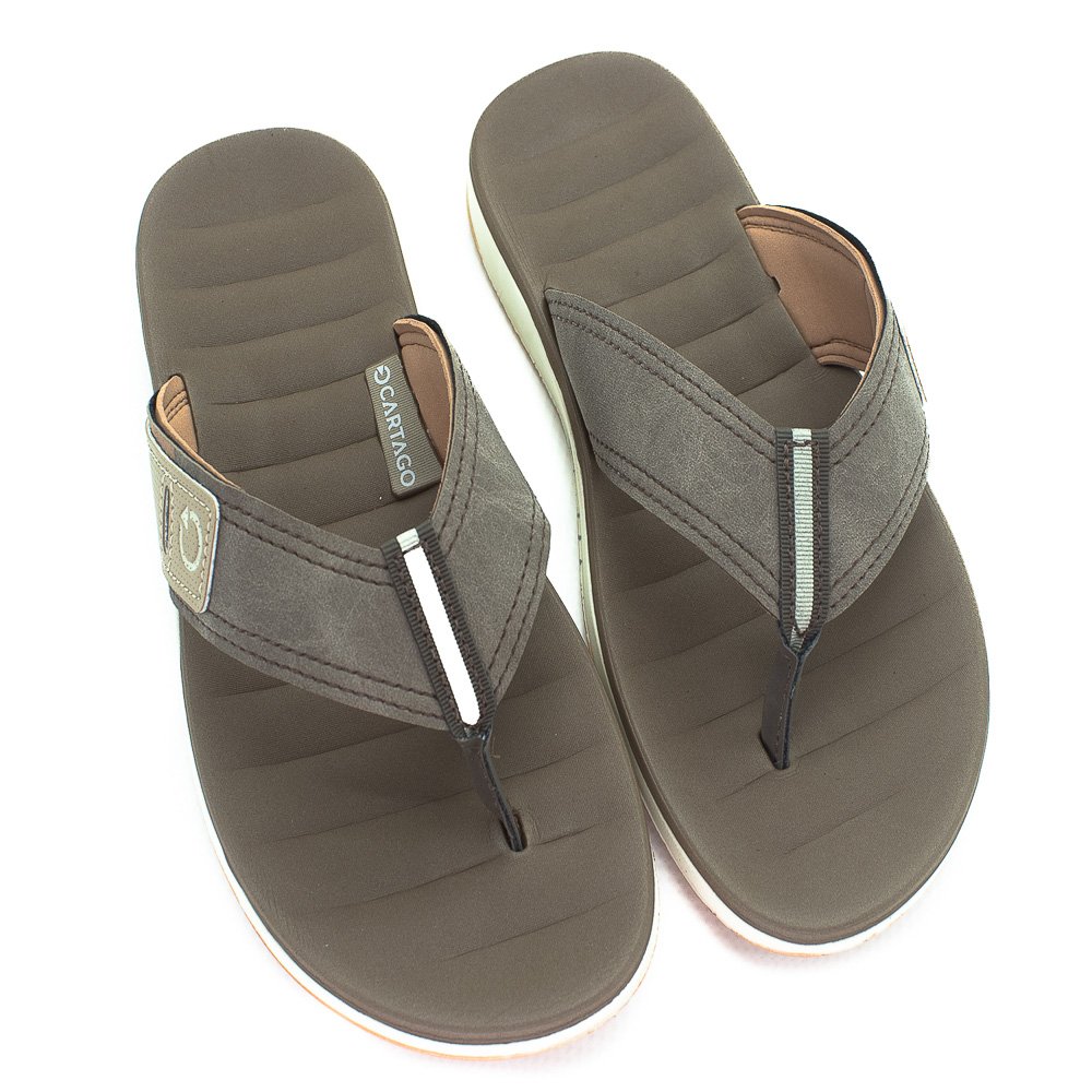Chinelo Masculino Cartago Malaga - Marrom