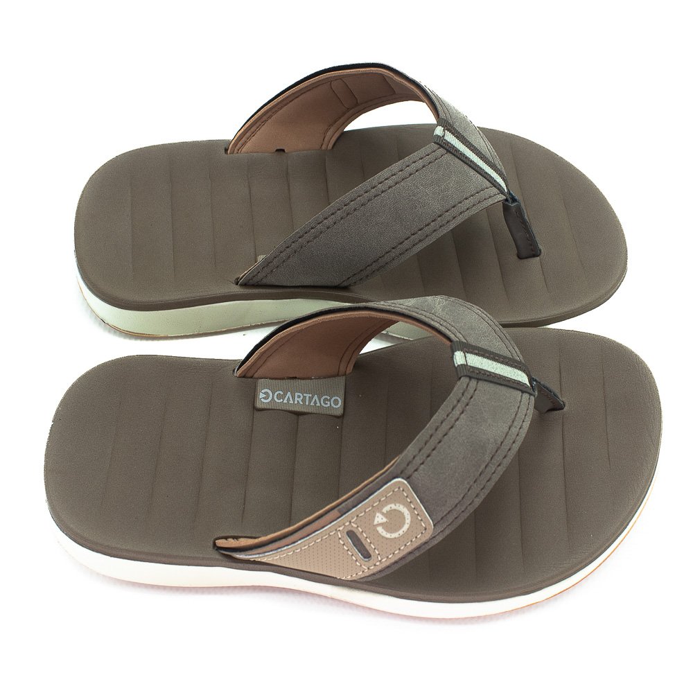 Chinelo Masculino Cartago Malaga - Marrom Marrom 2