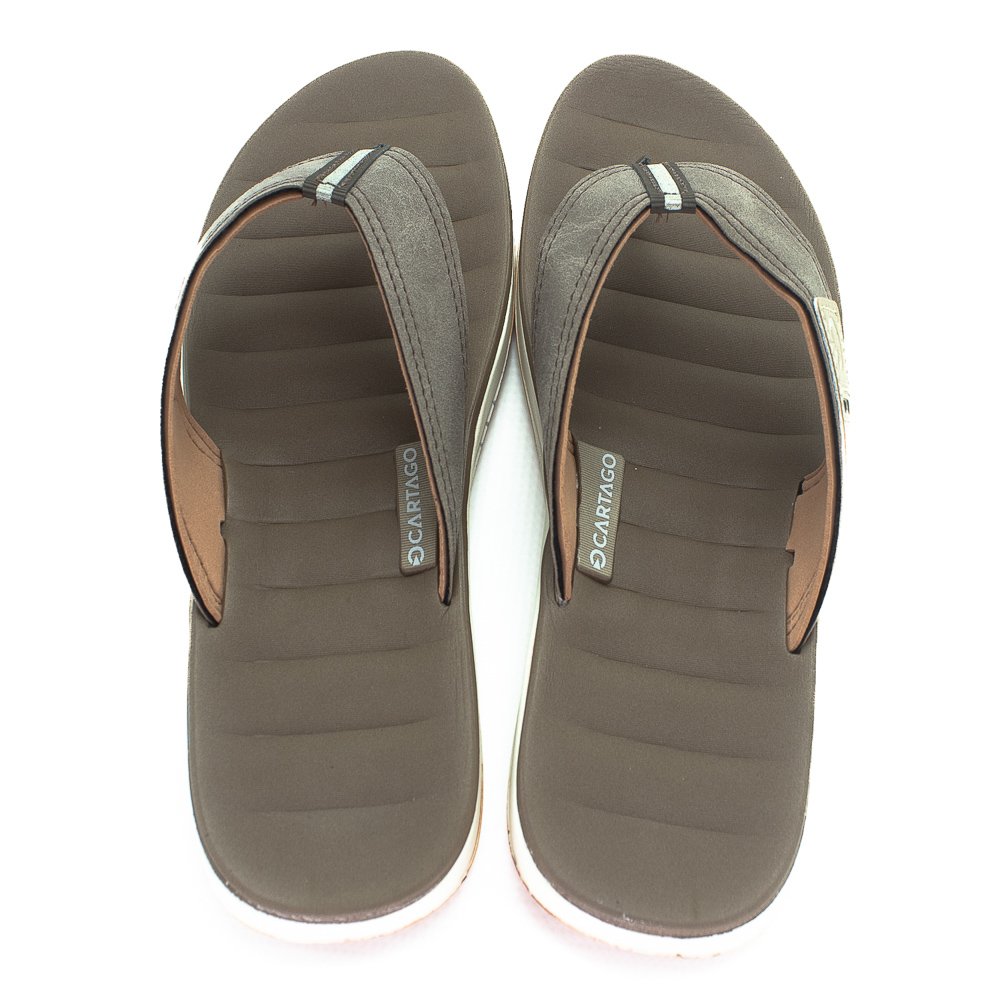 Chinelo Masculino Cartago Malaga - Marrom Marrom 3