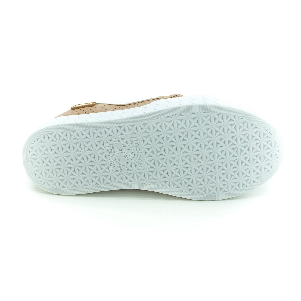 Tênis Feminino Moleca 5712.304 - Nude Bege 4