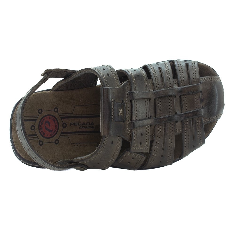 Sandália Masculina Pegada 130687-03 - Marrom Marrom 5