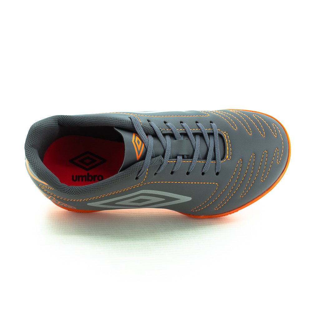 Chuteira Futsal Masculina Umbro Class - Cinza Cinza 5