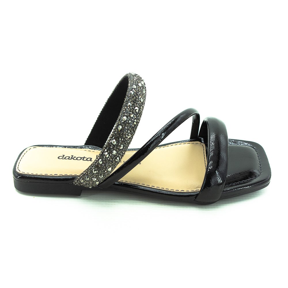 Rasteira Feminino Dakota Y7621 - Preto