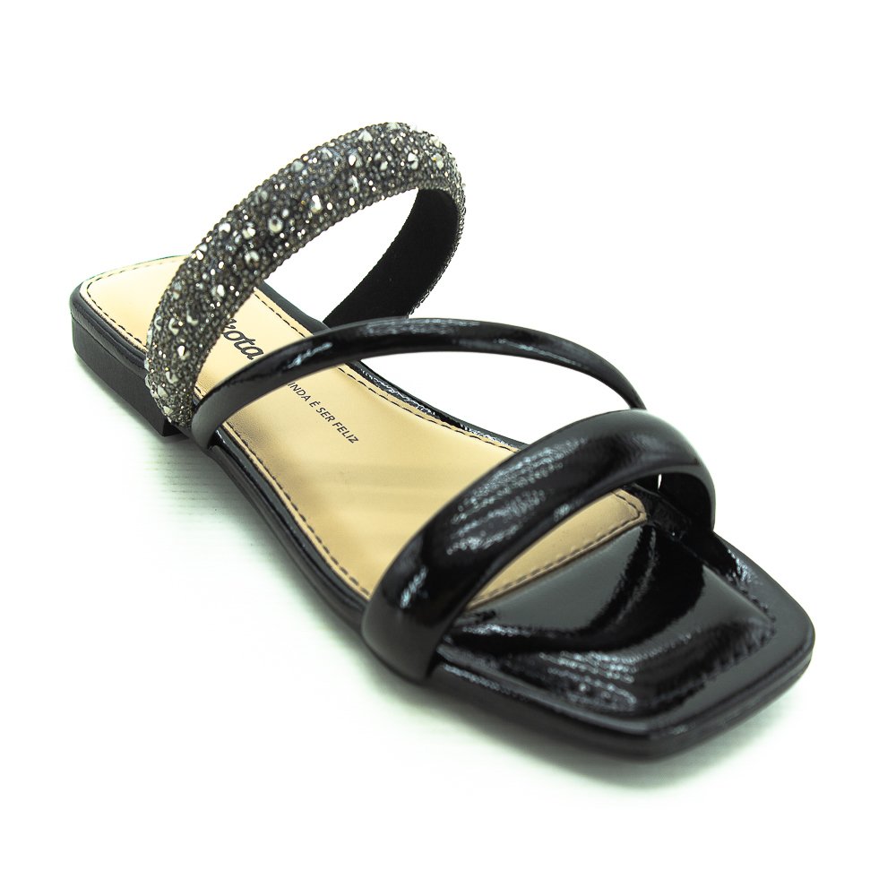 Rasteira Feminino Dakota Y7621 - Preto Preto 3