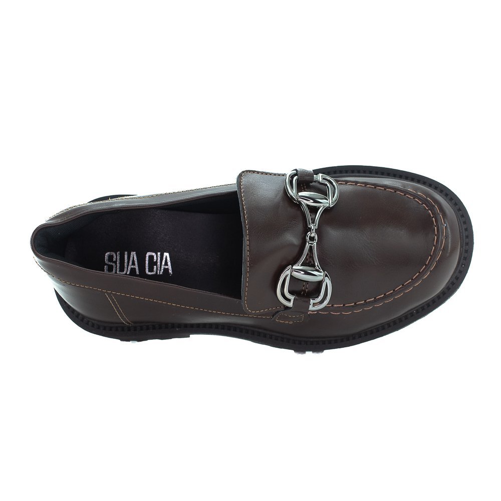 Mocassim Feminino Sua Cia 8390.16058 - Marrom Marrom 5