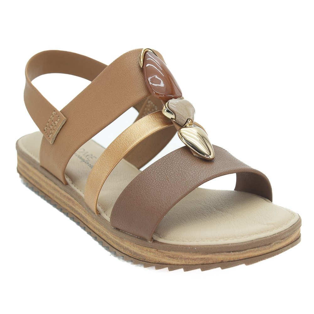 Sandália Feminina Modare 7141.144 - Marrom Marrom 2