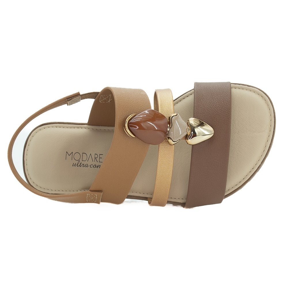 Sandália Feminina Modare 7141.144 - Marrom Marrom 5