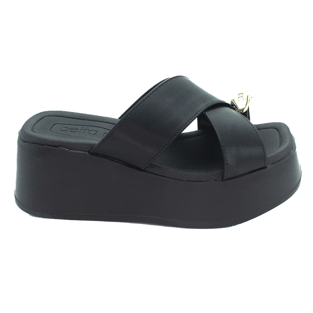 Tamanco Feminino Beira Rio 8530.114 - Preto