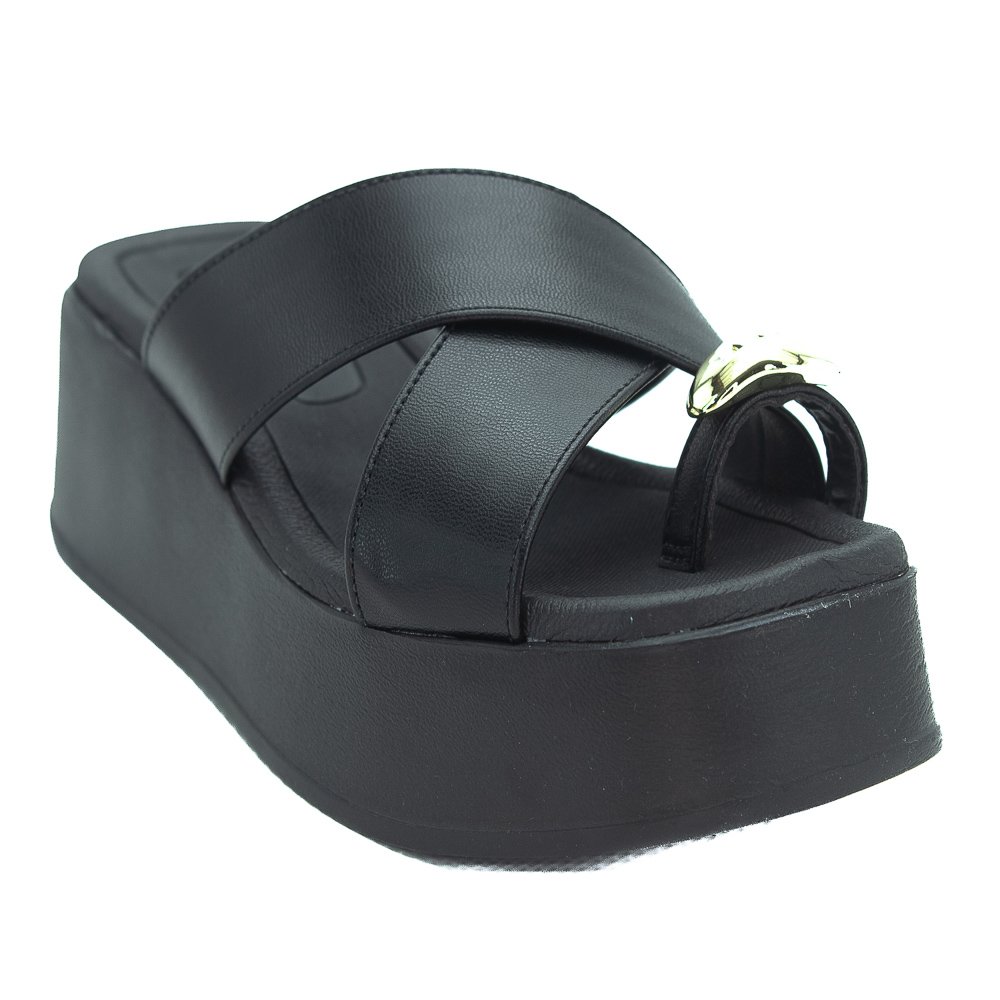 Tamanco Feminino Beira Rio 8530.114 - Preto Preto 2