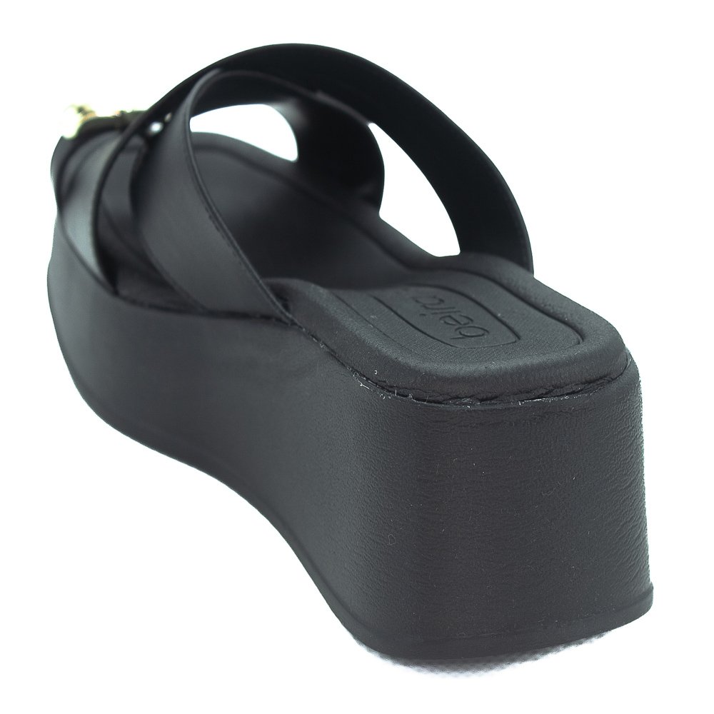 Tamanco Feminino Beira Rio 8530.114 - Preto Preto 3