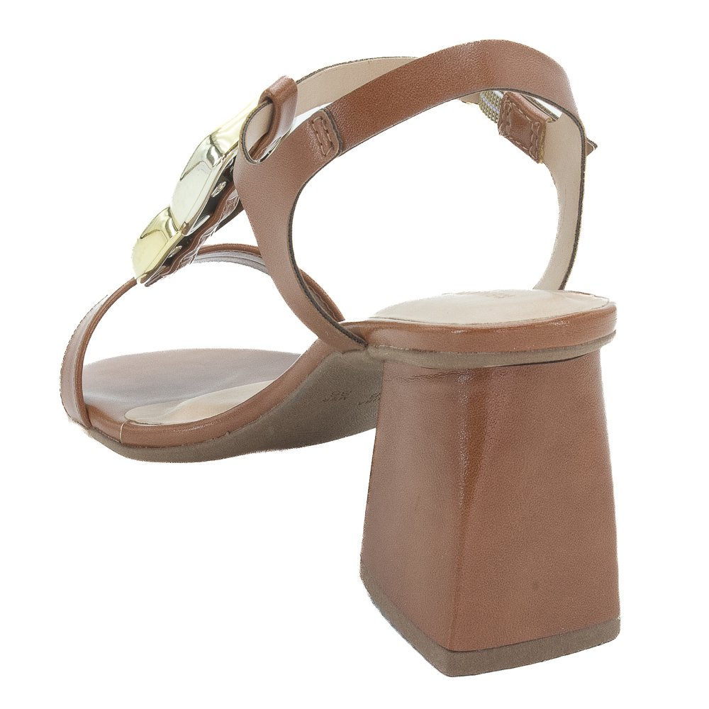 Sandália Feminina Renata Mello 8422.88686 - Marrom Marrom 3